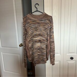 CHARLIE B Earthy Tones Knit Sweater